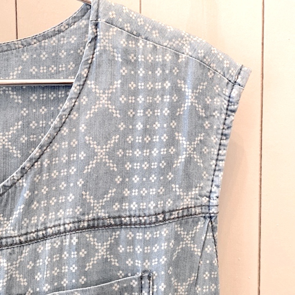 Soft denim dress - Picture 3 of 6